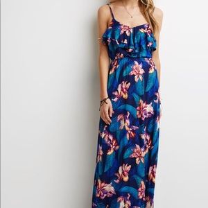 Tropical maxi dress